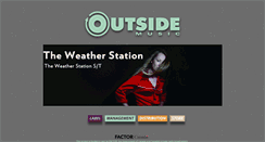 Desktop Screenshot of outside-music.com